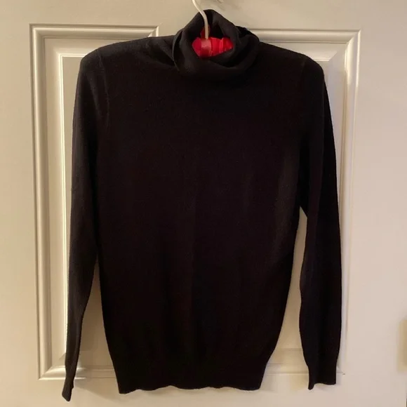 Ann Taylor Sweaters Ann Taylor Black Turtleneck Sweater Poshmark